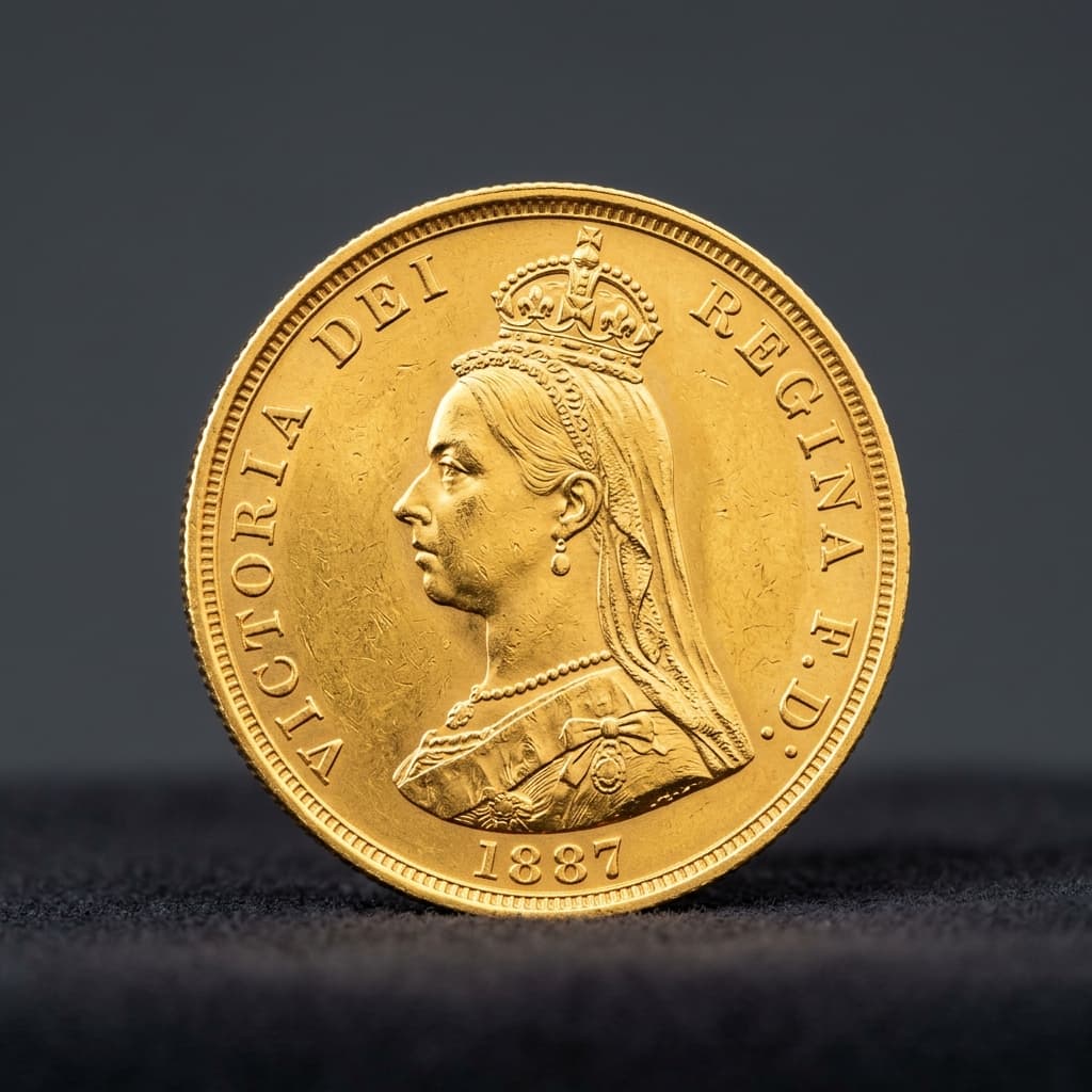 1887 Victoria Gold Sovereign